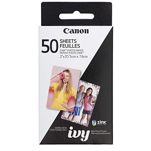 Canon Zink-Fotopapier, 50-Blatt-Packung