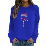 Ugly Christmas Sweater,Pullover rot Damen Paare Ugly Christmas Sweater Herren led Rock Christmas weihnachtsanzug Damen Sweatshirt Damen Baumwolle übergroße Hoodie Decke