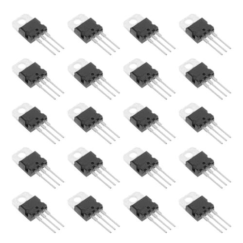 PENGLIN 20 Stück TIP120 NPN Bipolare Darlington Leistung Transistoren 5A 60V TO-220 3-Pin Transistor