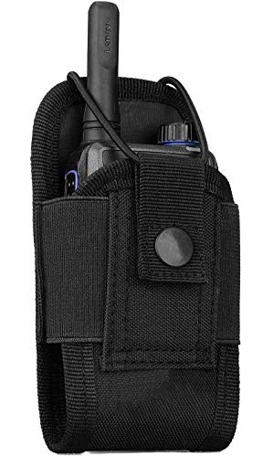 Kyrio Molle Radiohalter Tactical Walkie Talkie Pouch Case für Duty Belt GPS Radio Holster Bag Hunting Intercom Bag Interphone Pouch