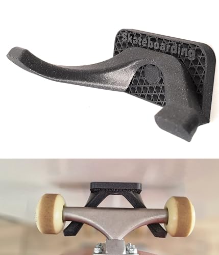 Skateboard Wandhalterung mit modernem Design, zum Aufhängen Ihres Skateboards, Surfskates oder Longboards. (1)