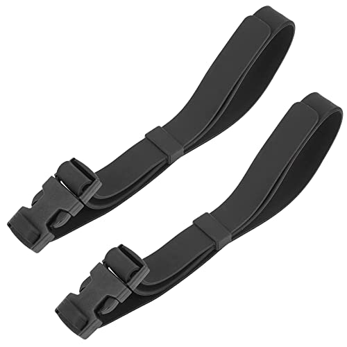 ABYSSTAR Unisex-Adult Correas repuesto para cuchillos de buceo Ersatzriemen für Tauchermesser, Schwarz, Standard