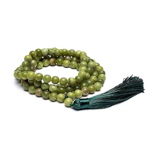 Panotophia Mala grüne Jade mit Quaste- 0.8cm