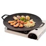 Grillplatte Für Induktionskochfeld,Flache Grillpfanne Für Induktionsherde | Flache Induktions-Grillpfanne Mit Antihaftbeschichtung Und Wärmeleitung Für Induktion
