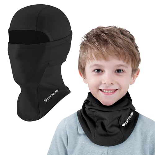 ICOCOPRO Kinder Sturmhaube Winter, Warm Balaclava Winddicht Gesichtsmaske Skimaske Sturmmaske für Jungen Mädchen, Einheitsgröße