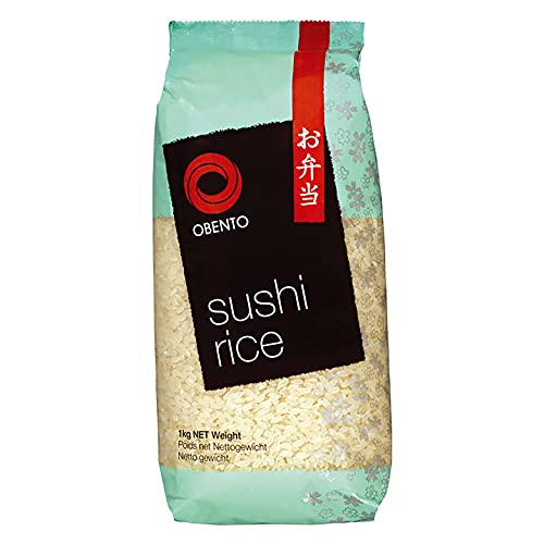 Obento Sushi Reis Klebreis, 1000 g | 1kg (1er Pack)