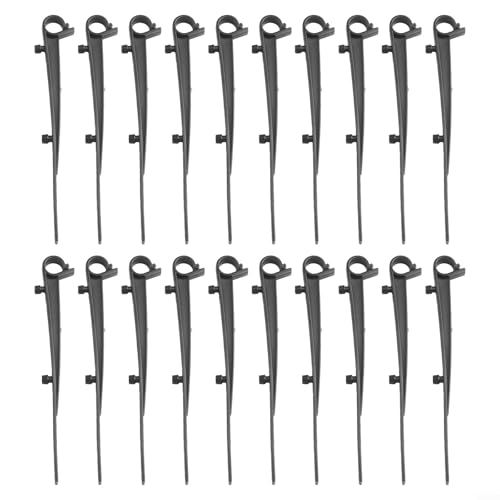 20 Dachrinnenclips für effektive Dachrinnenwartung, zuverlässiges Kunststoffmaterial