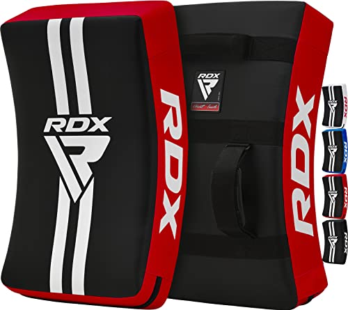 RDX Schlagkissen Kampfsport, Schlagpolster Kickboxen Trittkissen Trittschlagpolster Kick Shield Trainerpratzen Schlagpratze Boxpratzen für Karate, MMA, Muay Thai, Thaiboxen, Taekwondo (1 Stück)