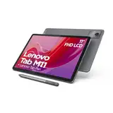 Lenovo Tab M11 Tablet | 10.95" WUXGA Touch Display | MediaTek G88 | 4GB RAM | 128GB eMMC 5.1 | Android 14 | grau | inkl. Pen