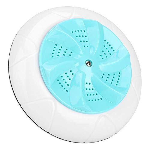 Mini Portable Turbo Automatische Elektrische Waschmaschine Waschmaschine Wäsche Haushalt Kleine Ultraschall Turbo Reise Host Benutzerhandbuch USB-Stromversorgung (Grün)