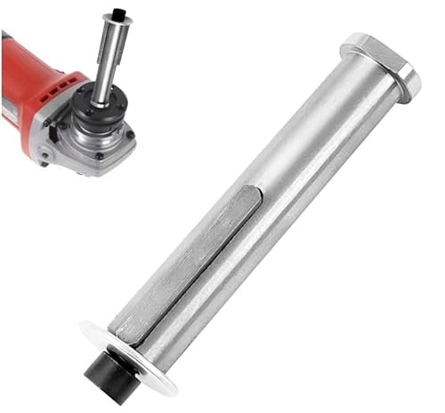 M14 Gewinde Satinierwalze für 125mm Winkelschleifer, Schleifaufsatz für Winkelschleifer, Schleifaufsatz für Winkelschleifer, Schnellwechselbare Rollen, Robust und Langlebig, Silber