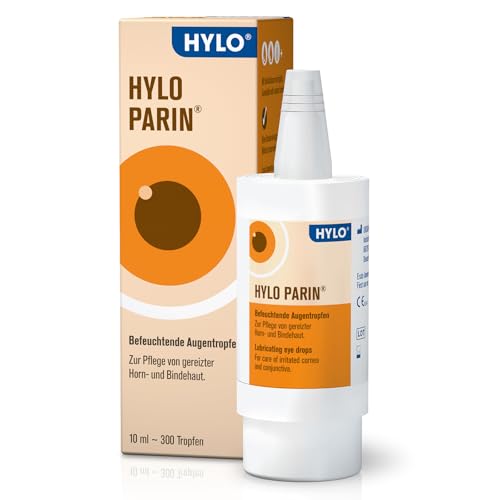 HYLO PARIN Augentropfen bei trockenen Augen mit Hyaluronsäure und Heparin, 10 ml
