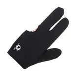 Unbekannt Schwarze Billard Handschuh 3 Finger Glove Pool Snooker