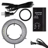 AmScope LED-78 78 LED Mikroskop LED Ringlicht mit Controller