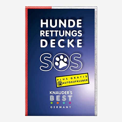 KNAUDERS Best SOS Hunde-Rettungsdecke - Sicherheit von Knauder's Best