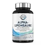 Alpha-Liponsäure ALA 500mg | 180 hochdosierte vegane Kapseln | Hilft bei Entzündungen, unterstützt Blutzucker-Regulation und Nervengesundheit, wirksam gegen kribbelnde Füße, Hände, Gliedmaßen und mehr