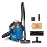 Scheppach Nass und Trockensauger Nasssauger NTS16 mit Ausblasfunktion | Leistung 1200W / 20 kPa Saugleistung | 3m Kabellänge | 16L Behältervolumen | Integrierte Kabelhalterung | inkl. Zubehör