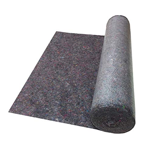50m² Malervlies Abdeckvlies 1mx50m Anti Rutsch Beschichtung Schutzvlies 180g/m² PE-Folie Bohrfux