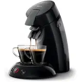 Philips Senseo Original Kaffeepadmaschine mit Crema Plus, 1450 W, 0.7 Liter, Schwarz (HD6553/67)