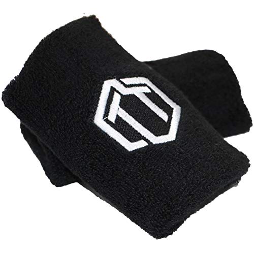 Sporttrend 24® Kettlebell Handgelenkschutz Set Schwarz | Unterarmschutz Wrist Protection