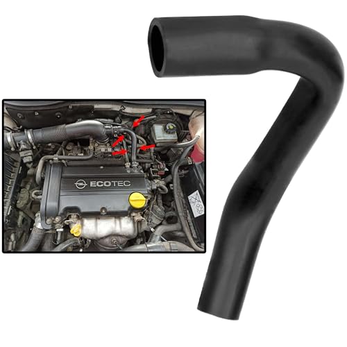 INLY Motorentlüfter Wippen Abdeckung Entlüftungsschlauch Kurbelgehäuseentlüftung kompatibel mit Astra G H Combo Corsa C D Meriva Tigra Agila 5656121 55351522 55578995 656092