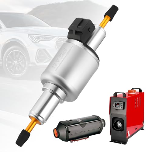 CHmiss 12V 22ML Ölpumpe Kraftstoffpumpe Heizungspumpe Dosierpumpe,kraftstoff pumpe,Standheizung Dosierpumpe,Universal Heizung Öl Kraftstoffpumpe,für 2KW 5KW 8KW Webasto Eberspacher