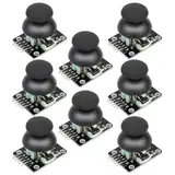 Gebildet Roboter, Dual Achsen XY Joystick-Modul, PS2 Game Joystick-Steuerhebel Sensor, Game Controller Sensorboard-Modul KY-023 für Arduino Raspberry (8er-Pack)