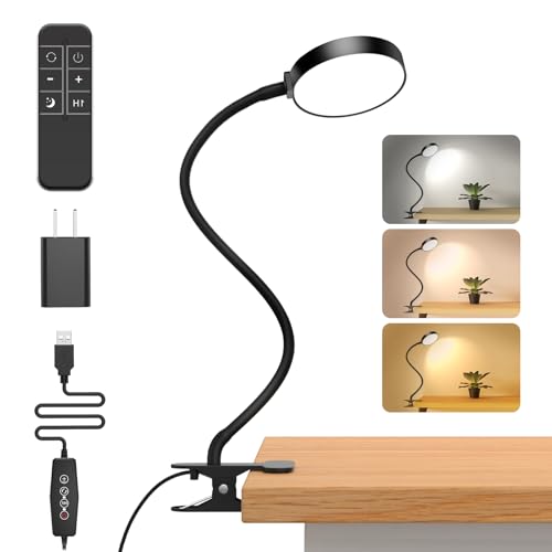 iFalarila Light 61 LED Leselampe Bett mit Nachtlichtmodus | 1-Stunden-Timer Stilllicht | RA>95 Augenschutz Klemmlampe mit Flexiblem Schwanenhals, Klemmleuchte, Leselicht mit 10W Netzteil für Kinder