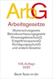 Arbeitsgesetze: mit den wichtigsten Bestimmungen zum Arbeitsverhältnis, Kündigungsrecht, Arbeitsschutzrecht, Berufsbildungsrecht, Tarifrecht, ... und Verfahrensrecht (Beck-Texte im dtv)