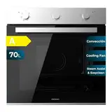Cecotec Einbau-Backofen Multifunktion 70L Bolero Hexa M236000 Line Time. 2800W, 6 Funktionen, Timer, Steam Base XXL, Steam Assist, Steam EasyClean, Kühlgebläse, Abtau-Modus, Eco-Modus, Umluft