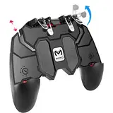 YouFirst Pubg Mobile Controller [ 6 Finger Gamepad / Ohne Lüfter ] COD Pubg Controller | Mobile Trigger | Handy Game Controller