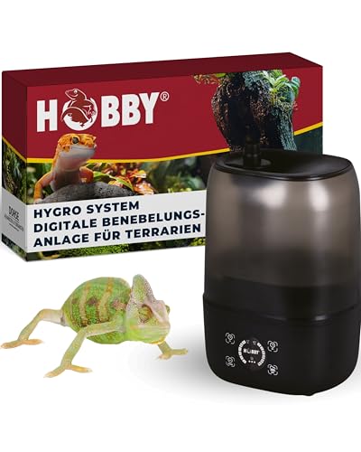 Hobby Terraristik Hygro System I Digitale Benebelungsanlage für Terrarien I hygienisch & wartungsfreundlich I Terrarium Luftbefeuchter I effizientes Benebelungssystem mit 4L Wassertank