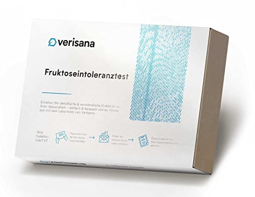 Fruktoseintoleranz Test – Atemgas Test für Zuhause – Fruktose-Unverträglichkeit schnell und einfach feststellen – Verisana