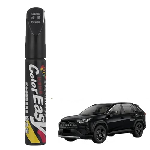SEMINISMAR Car Scratch,Auto Lack Reparatur, Auto Lack Reparatur, Auto Reparatur Stift,Kratzer Lack Reparatur,Auto Karosserie Motorrad,Auto Fahrrad Kratzer Verhinderung,1pc,Schwarz