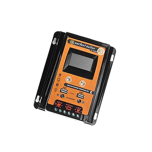Supvox Solarregler-Laderegler Generatoren Solarladungsgenerator Ausbreitungsstationen Dynamo solar laderegler solarladeregler solarpaneel Solarregler 12V Solarpanel-Controller Orange