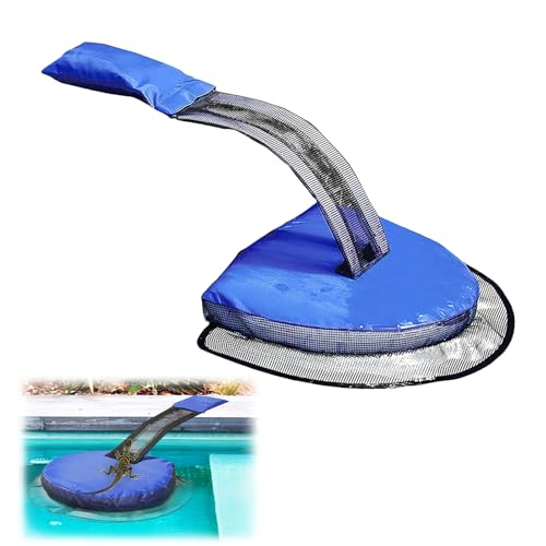 SilverChry Critter Escape Ramp, Tiersparende Fluchtrampe für Pool, Kleintier Swimming Fluchtrampe, Pool Rettungsrampe Tierrampe, Retten Frosch, Ente, Streifenhörnchen, Maus und Andere Tiere