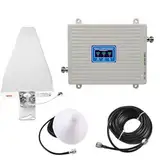 Malloy 2G 3G 4G 5G Signalverstärker Tri-Band-Verstärker 900 1800 2100 MHz GSM WCDMA LTE Universal-Signalverstärker Repeater EU Stecker