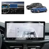 BSTW Kompatibel mit Ford Focus MK4.5 2022-2025 & Ford Kuga MK3 2024-2025 Navigation Schutzfolie 13,2 Zoll Ford SYNC 4 Nano Displayschutzfolie 6H Kratzfest [2 Stück]