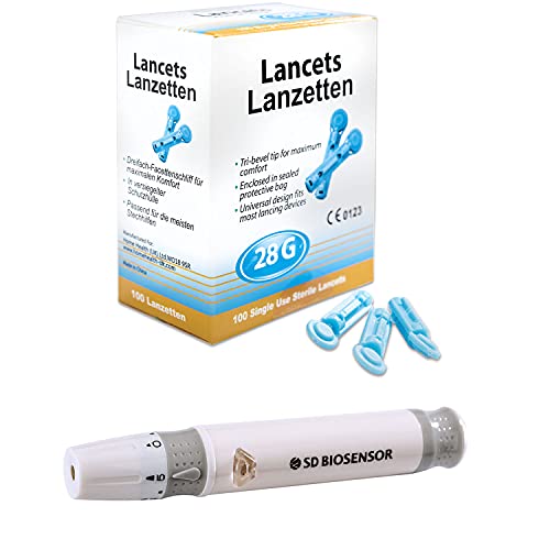 Codefree Stechhilfe Vorteilspack + 100 Blutlanzetten 28G im Sparpack - Diabetes-Vorteilsset