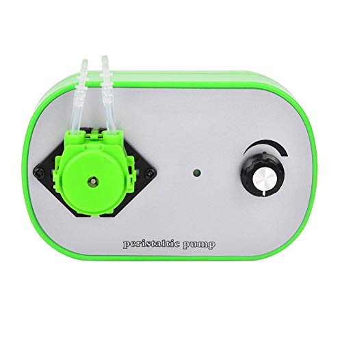 Schlauchpumpe, G628-1 Schlauchpumpe mit einstellbarer Drehzahl Dosierpumpe 100-240V(4~18ml/min (G628-1-1) EU PLUG)