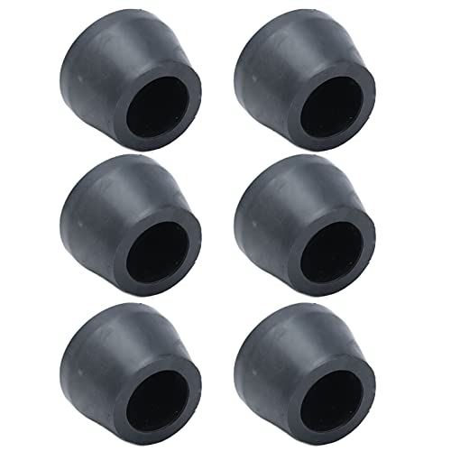 6 Stück Puffer Gummifüße, Luftkompressor-Fuß-Kompressorfüße Gummi-Kompressor-Füße Pads Abnehmbare Gummi-Anti-Vibrations-Pads Ersatz für Luftkompressor