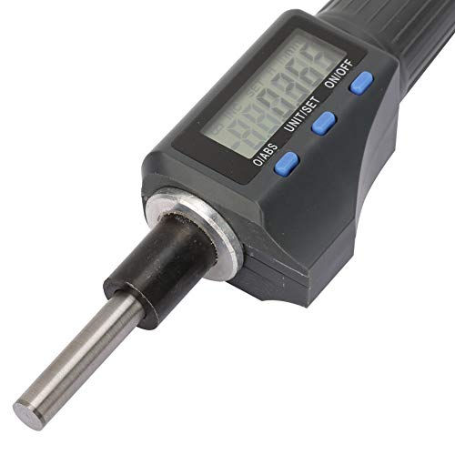 Mikrometerkopf, 0,001 mm Digitaler Mikrometerkopf 0-25 mm Elektronischer Mikrometerkopf Stützeinheit Konvertieren,Mikrometer