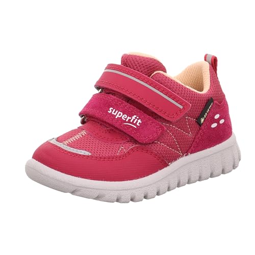 Superfit Mädchen Sport7 Mini Gore-tex Sneaker, Rot Orange 5000, 32 EU Weit