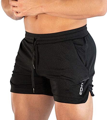 Superora Herren Shorts Sport Hosen Laufshorts Trainingshose Fitness Training Outdoor Sporthose mit Tasch