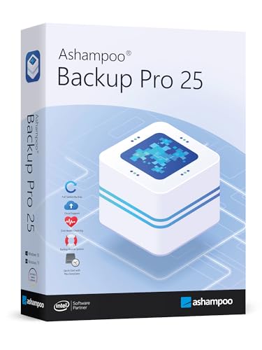 Backup Pro 25 - Datensicherung Programm, Rettung bei Malware-Befall, defekter Festplatte oder Windows Crashes - kompatibel mit Windows 11, 10