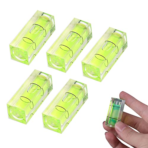 Platz Mini Wasserwaage, Mini Bubble Level, Bubble Small Level, Libelle Wasserwaage Mini, Spirit Level Bubbles, Wasserwaage Klein, Minic Wasserwaage, Mini Bubble Spirit Level (15x15x40MM)