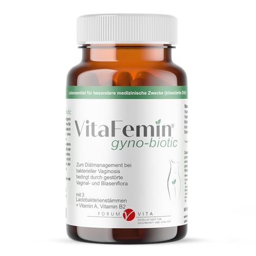 Gyno-biotic - Vaginalflora Kapseln bei bakterieller Vaginosis - Blasenentzündung (Harnwegsinfektion)