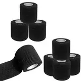 8 Rollen Selbstklebender Verband Bandage, 5cm*4,5m Verband Selbstklebend, Elastischer Fixierbinde Haftbandage Kohäsive Bandage Elastische Binde für Sport Vet Wrap Pet für Katze,Hund,Pferd