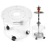 SMKR Basics Shisha Tisch Komplett Set | Inkl. Werkzeug für einen sicheren Stand | für alle Shishas Wasserpfeifen Zubehör (Acryl)