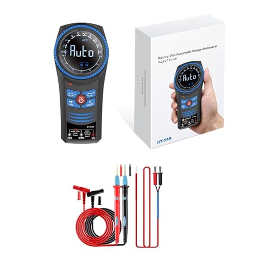 FackLOxc Hochpräzises Multimeter mit Summerfunktion und großem übersichtlichem Bildschirm für den Heimgebrauch Effiziente elektrische Diagnose
